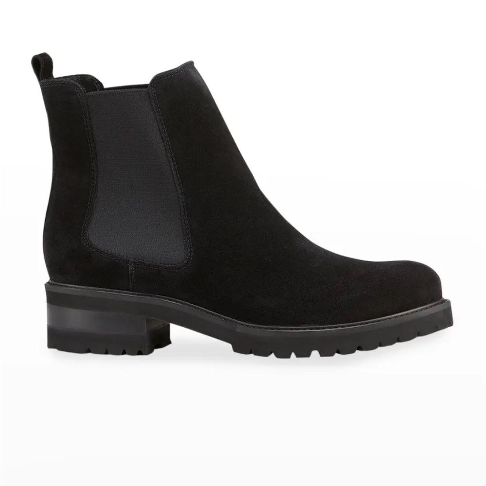 La CANADIENNE Connor waterproof Classic Black Suede Booties